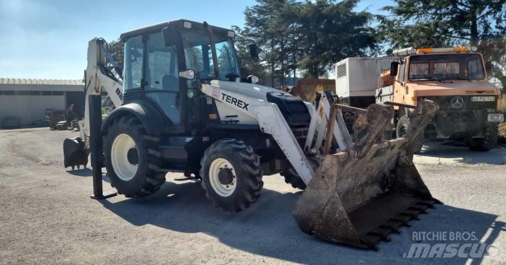 Terex 820 Товарач със заден ексватор