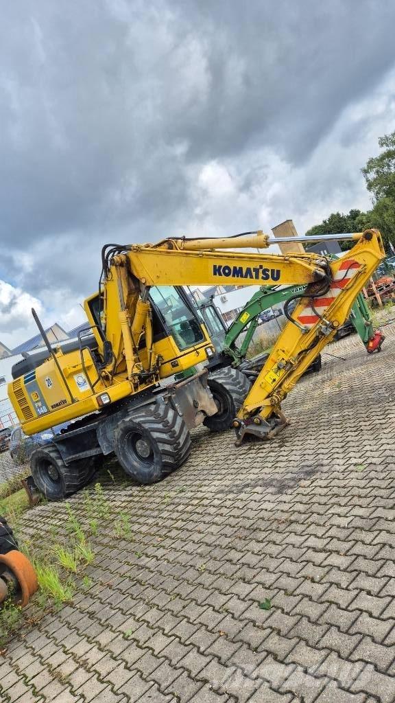 Komatsu PW148-8 Колесни екскаватори