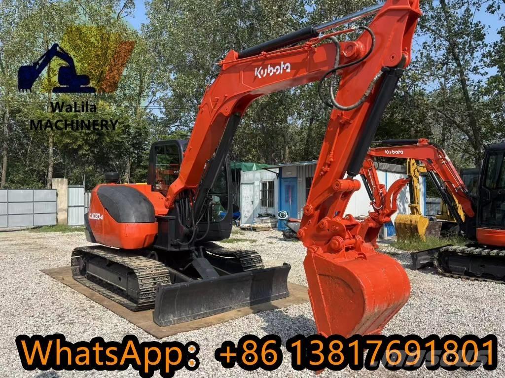 Kubota KX 080-4 Мини екскаватори < 7 т