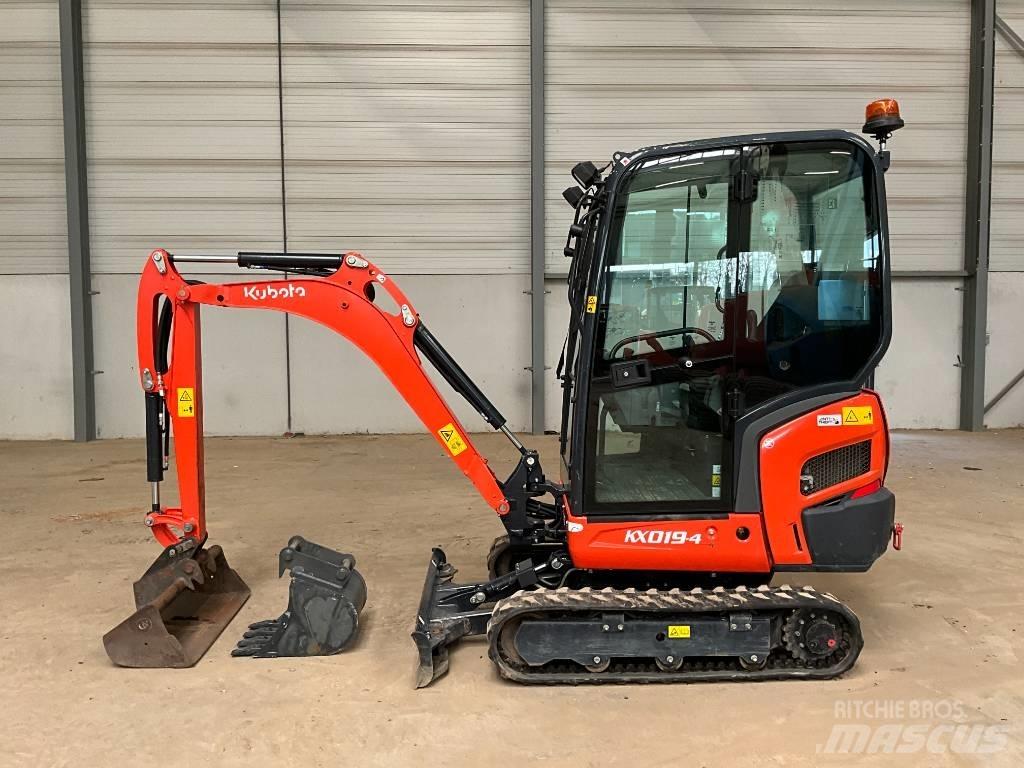 Kubota KX 019-4 Мини екскаватори < 7 т