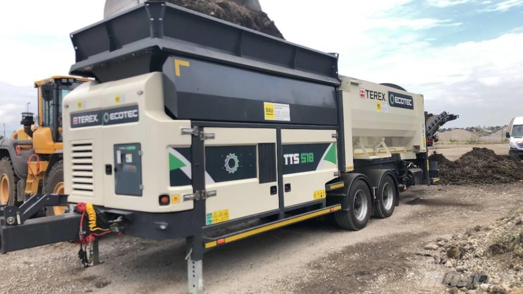 Terex Ecotec TTS 518 Мобилни скрийнери
