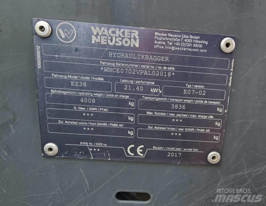 Wacker Neuson EZ 38 Мини екскаватори < 7 т
