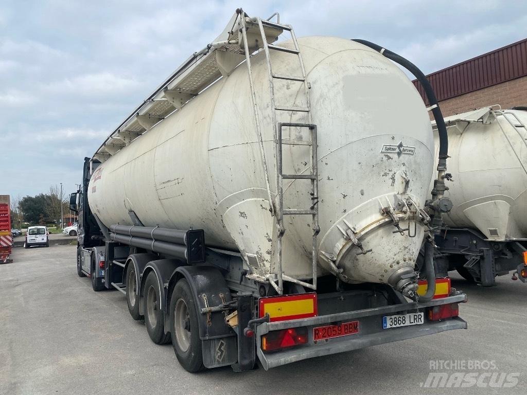 Spitzer SK2452CAL Полуремаркета цистерни
