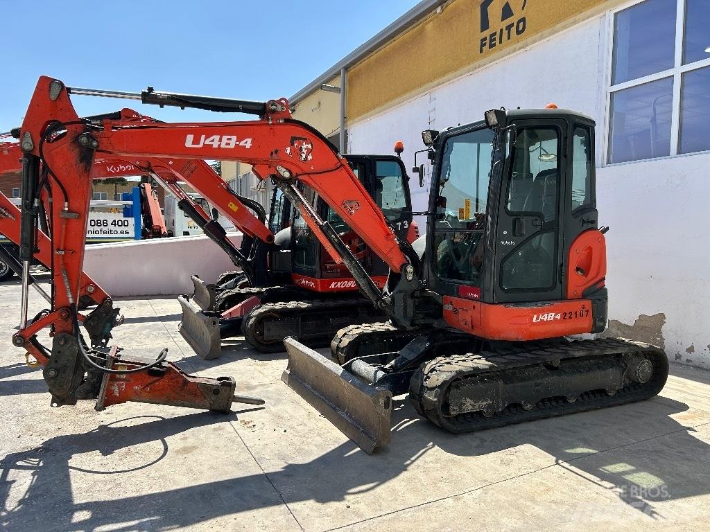 Kubota U 48-4 Мини екскаватори < 7 т