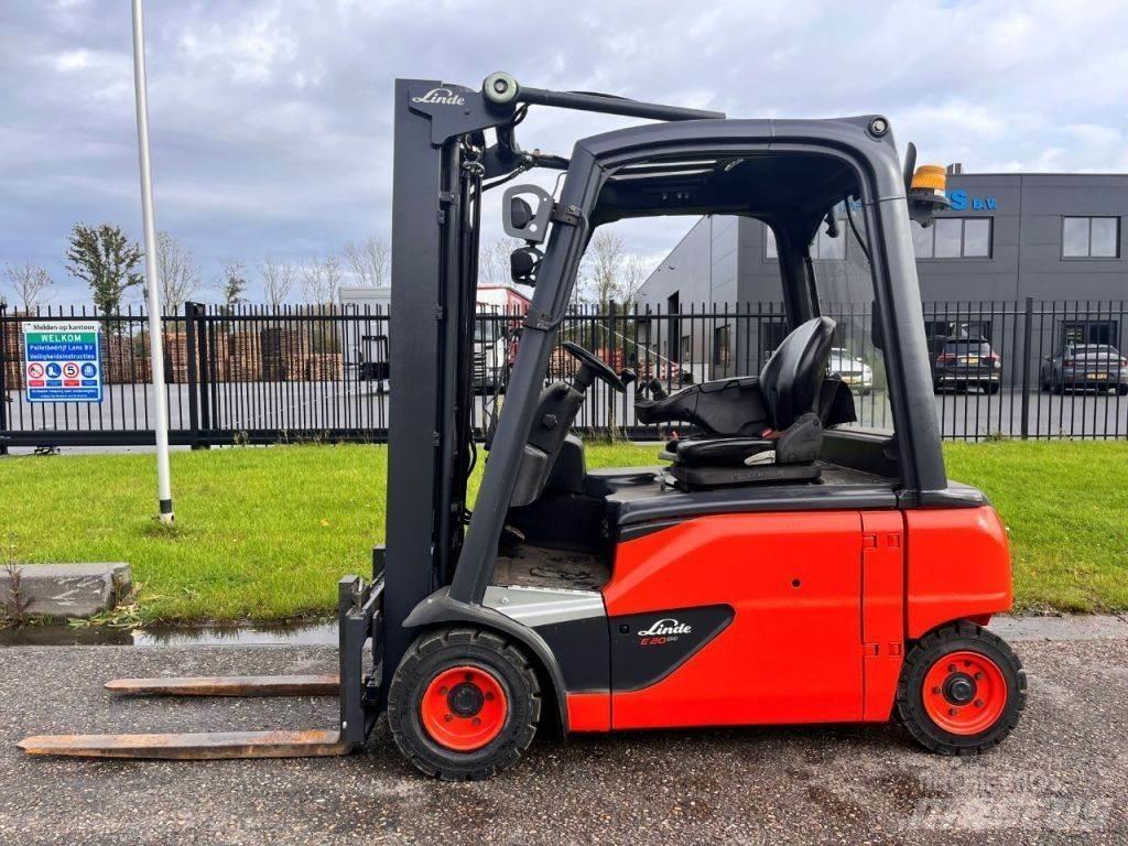 Linde E20PL-02 Електрически вилични кари-повдигачи
