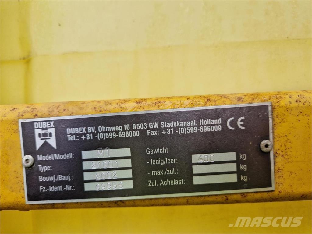 Dubex MODEL 1 Прикачни пръскачки
