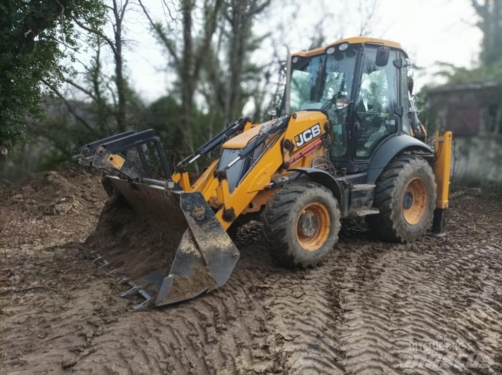 JCB 3 CX Товарач със заден ексватор