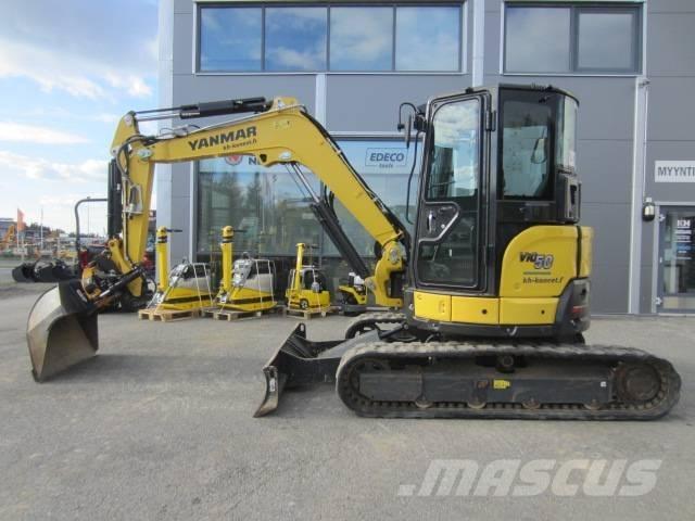 Yanmar Vio 50 Мини екскаватори < 7 т