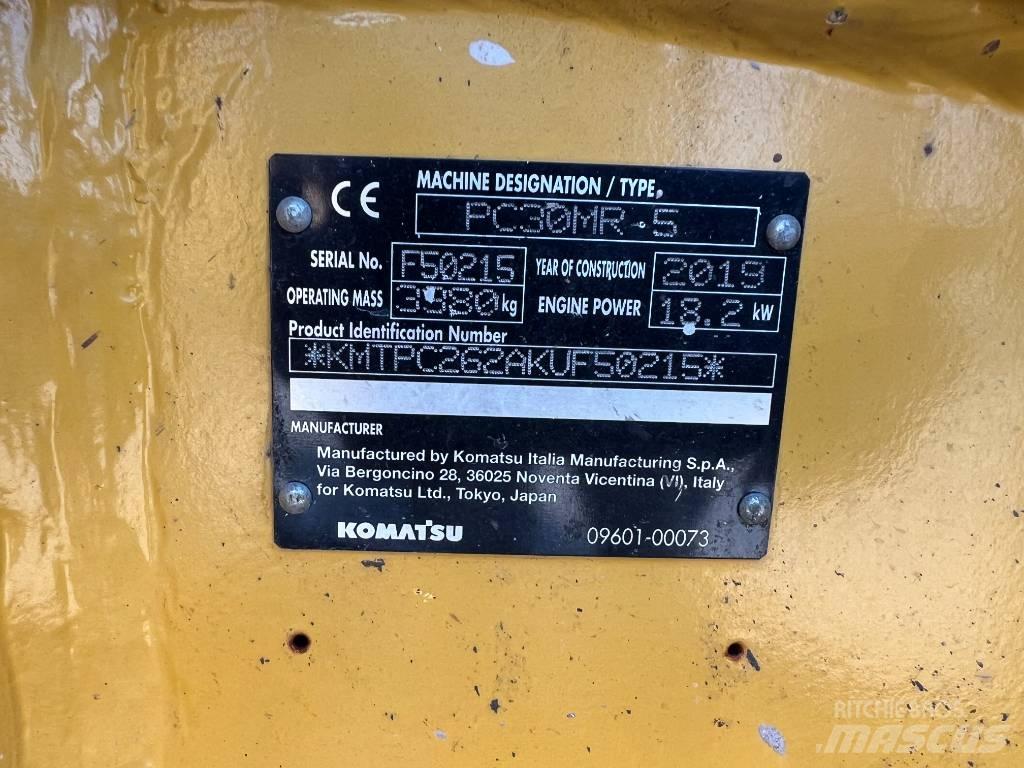 Komatsu PC 30 MR-5 Мини екскаватори < 7 т
