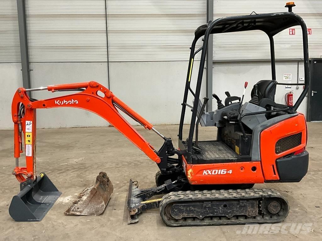 Kubota KX 016-4 Мини екскаватори < 7 т