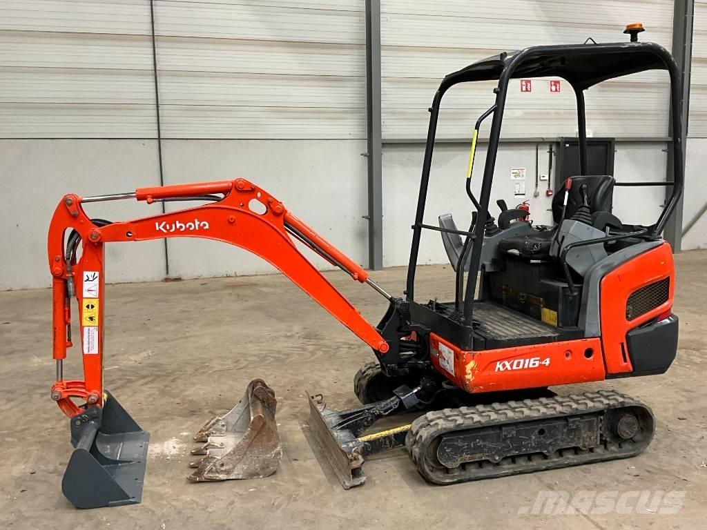 Kubota KX 016-4 Мини екскаватори < 7 т
