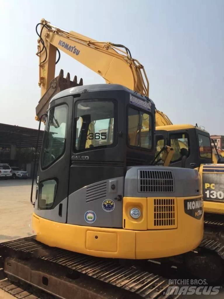 Komatsu pc78us Средни екскаватори 7т - 12т