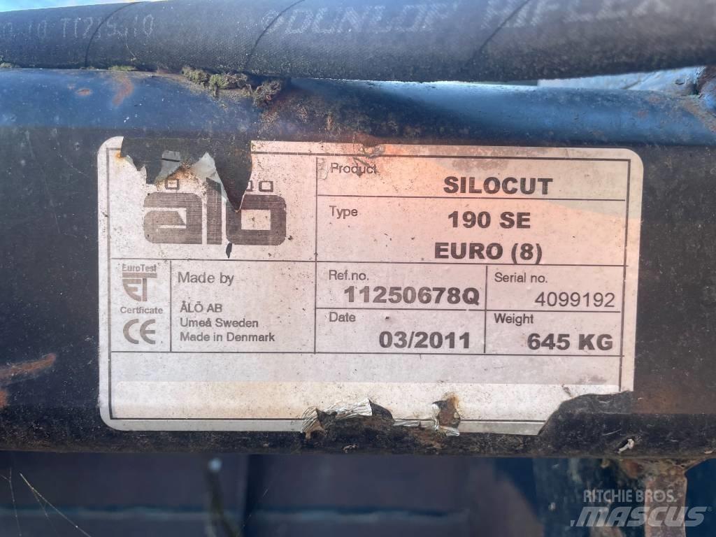 Ålö Silocut 190 Техника за разтоваране на силоз