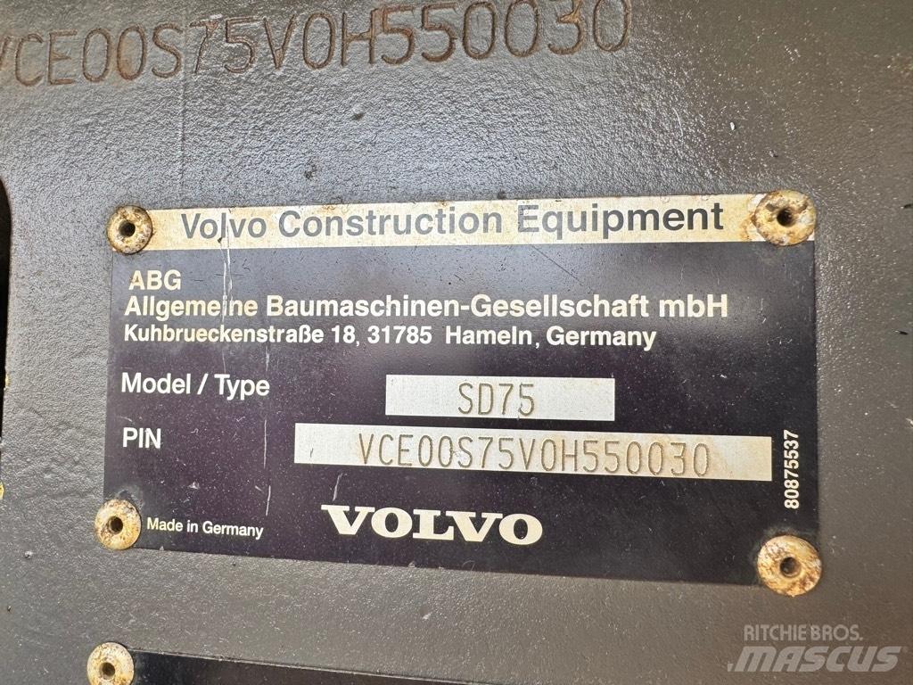 Volvo SD 75 Еднобарабанни ролки
