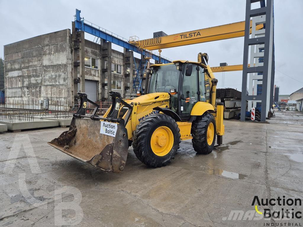 Komatsu WB93S-5 Товарач със заден ексватор