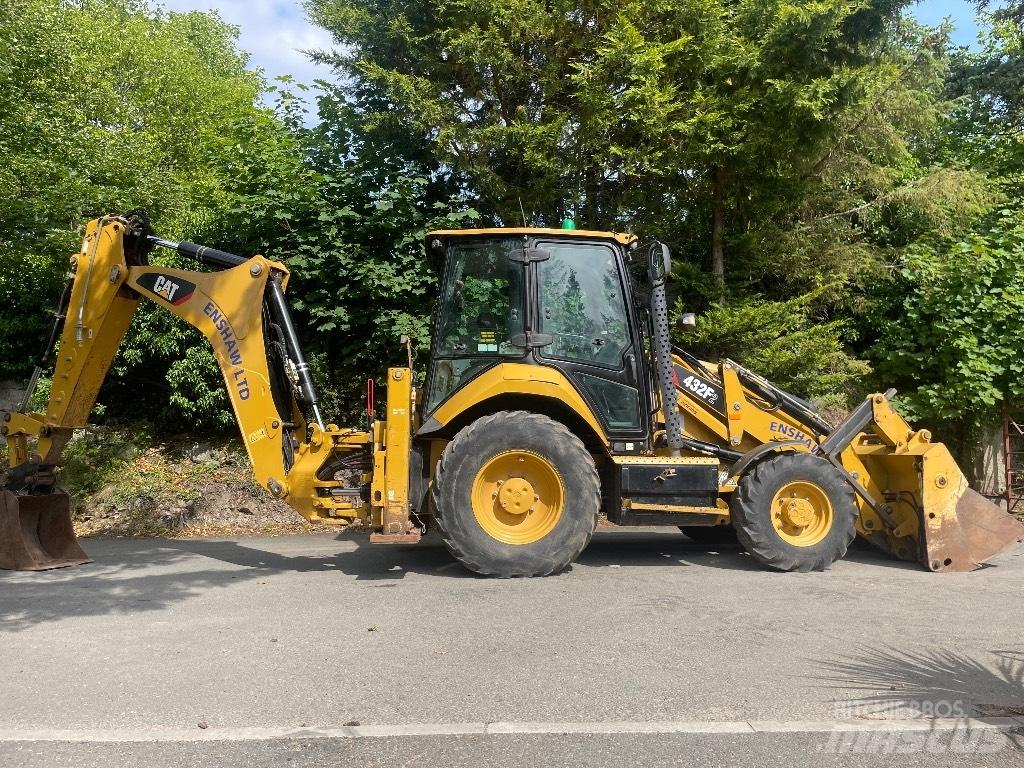 CAT 432 F Товарач със заден ексватор