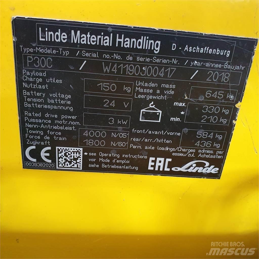 Linde P30C Валачещи камиони