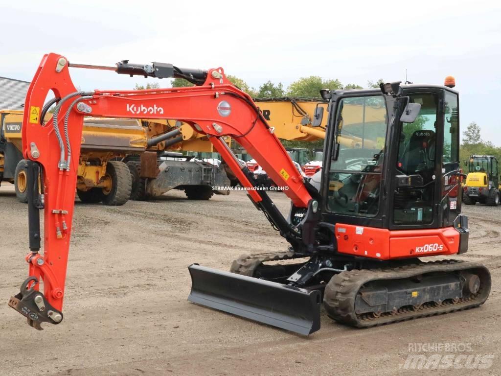 Kubota KX 060-5 Мини екскаватори < 7 т