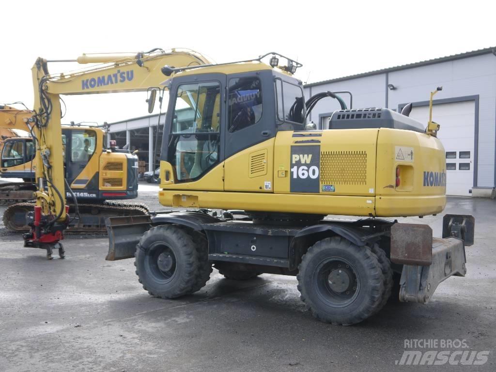 Komatsu PW 160-7E0 Колесни екскаватори