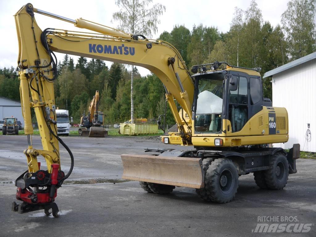 Komatsu PW 160-7E0 Колесни екскаватори