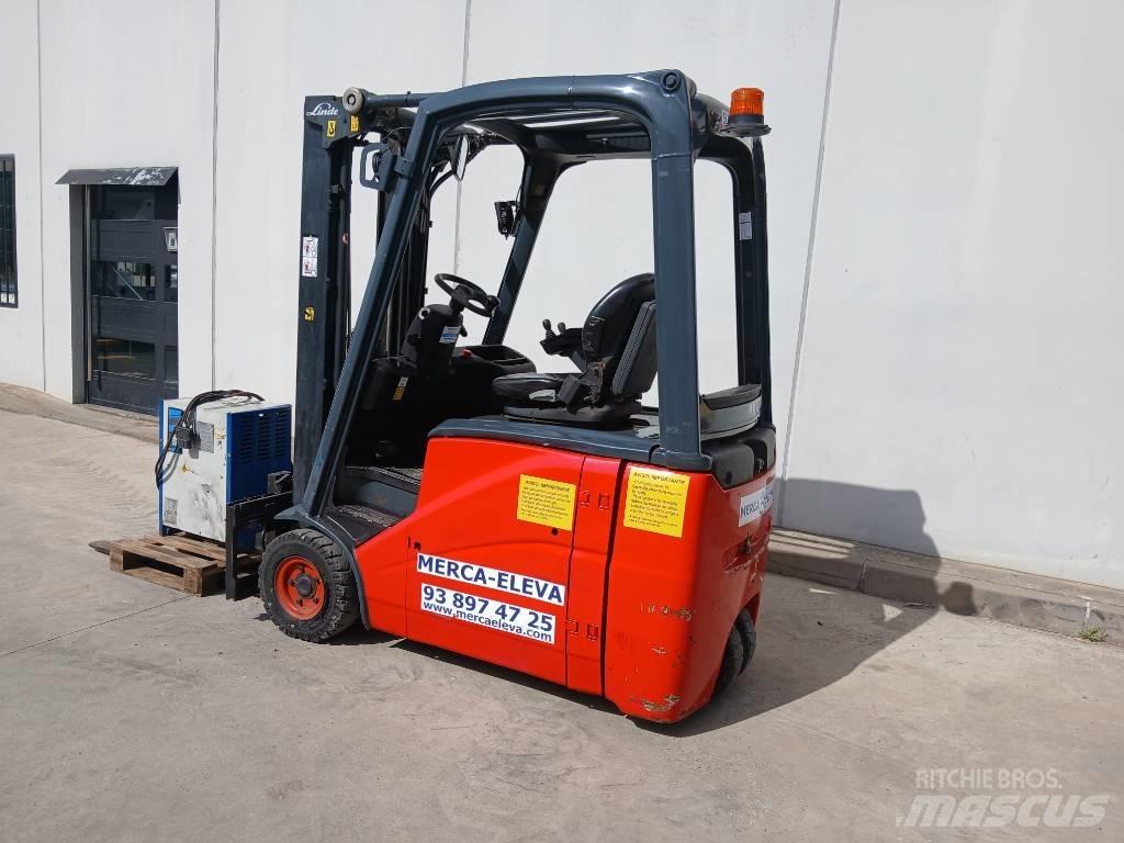 Linde E16H-01 Електрически вилични кари-повдигачи