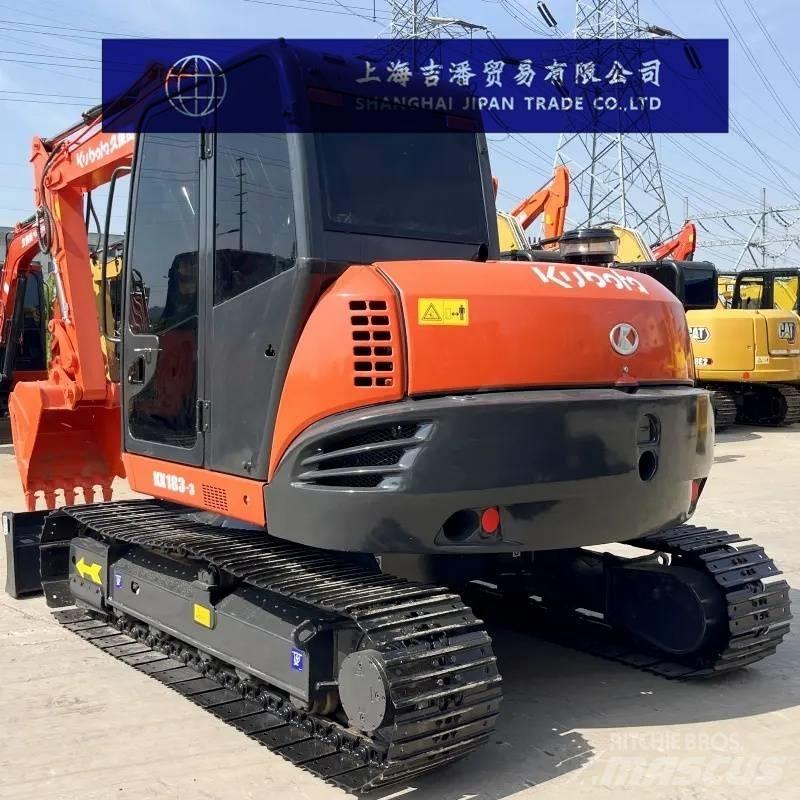 Kubota KX 183 Средни екскаватори 7т - 12т