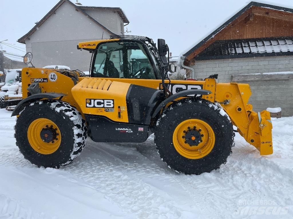 JCB 560-80 AGRI PLUS Телескопични товарачи за селското стопанство