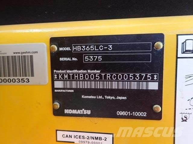 Komatsu HB 365LC-3 Верижен екскаватор