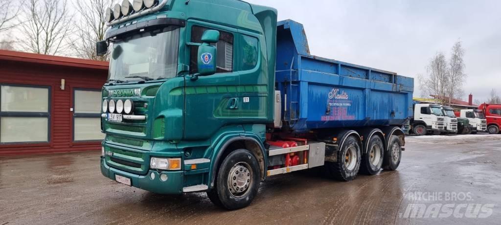 Scania R 480 Камиони със скипов подемник