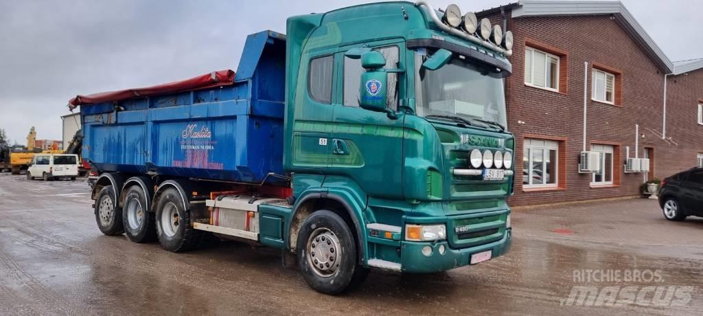 Scania R 480 Камиони със скипов подемник