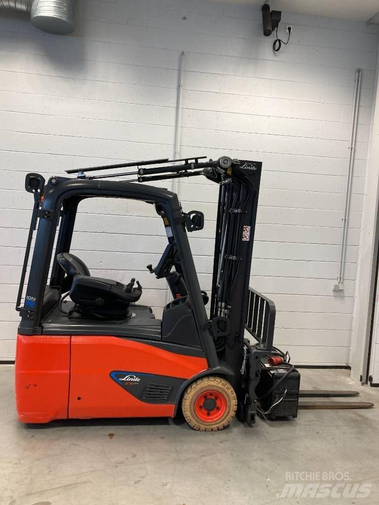Linde E16/386 Li-ION Електрически вилични кари-повдигачи