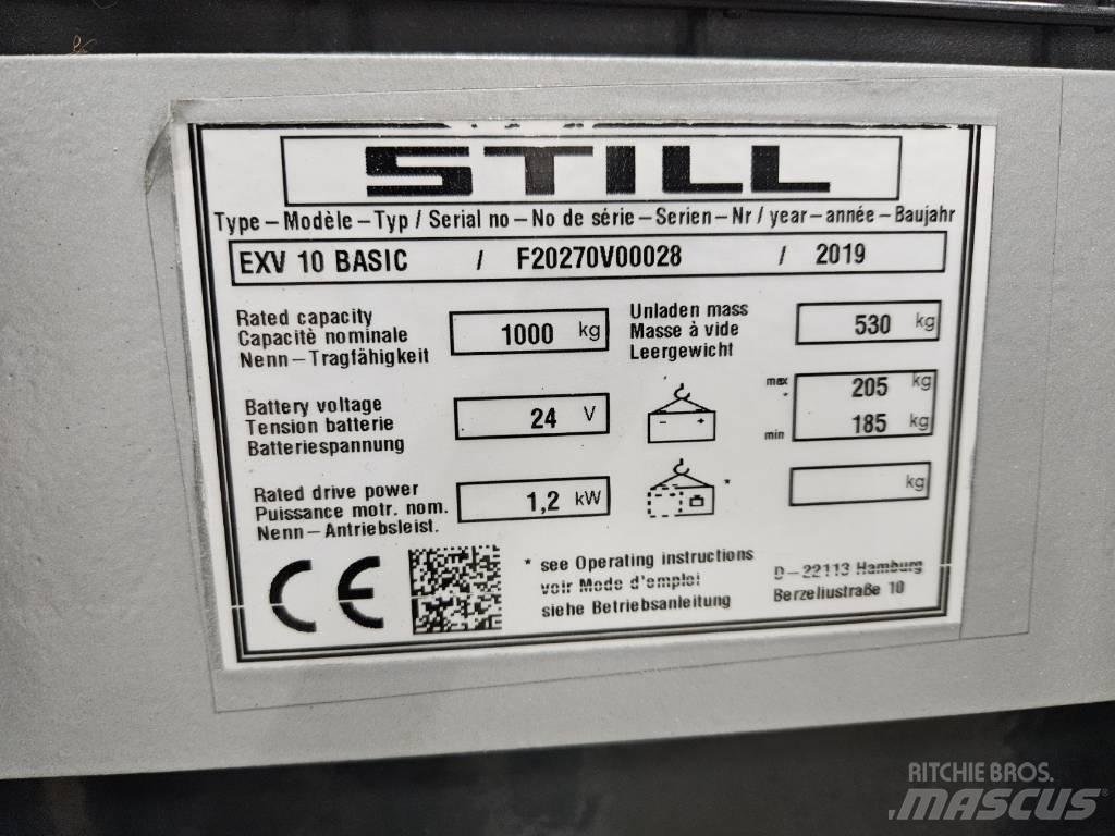 Still EVX 10 Basic Колички високоповдигачи с теглич