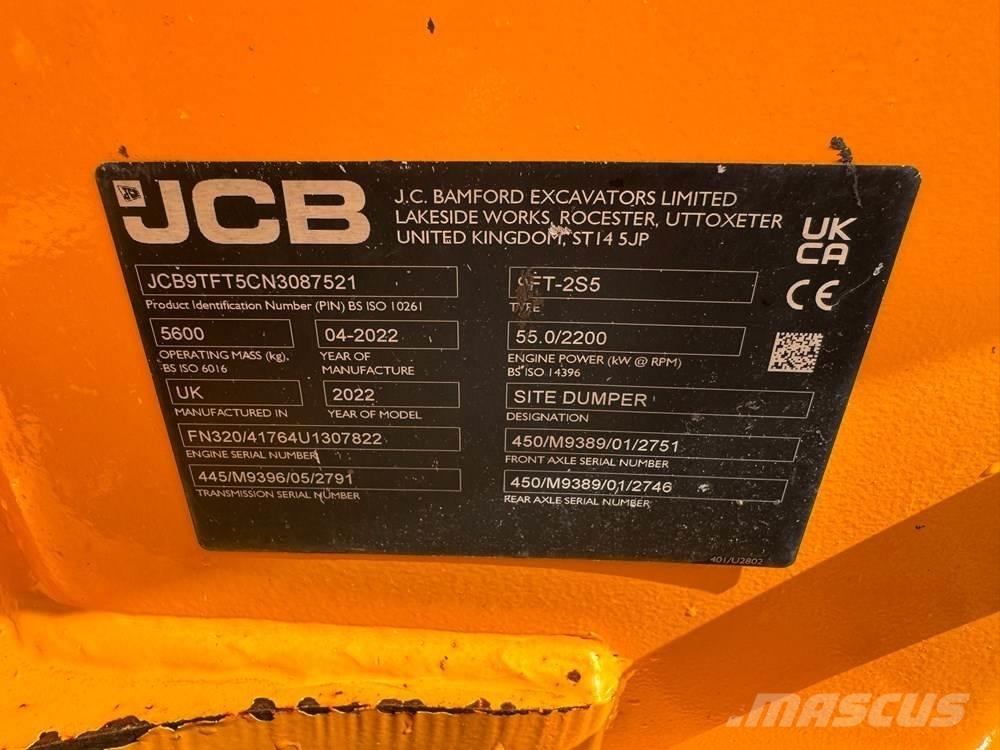 JCB 9T-2FT Странични самосвали