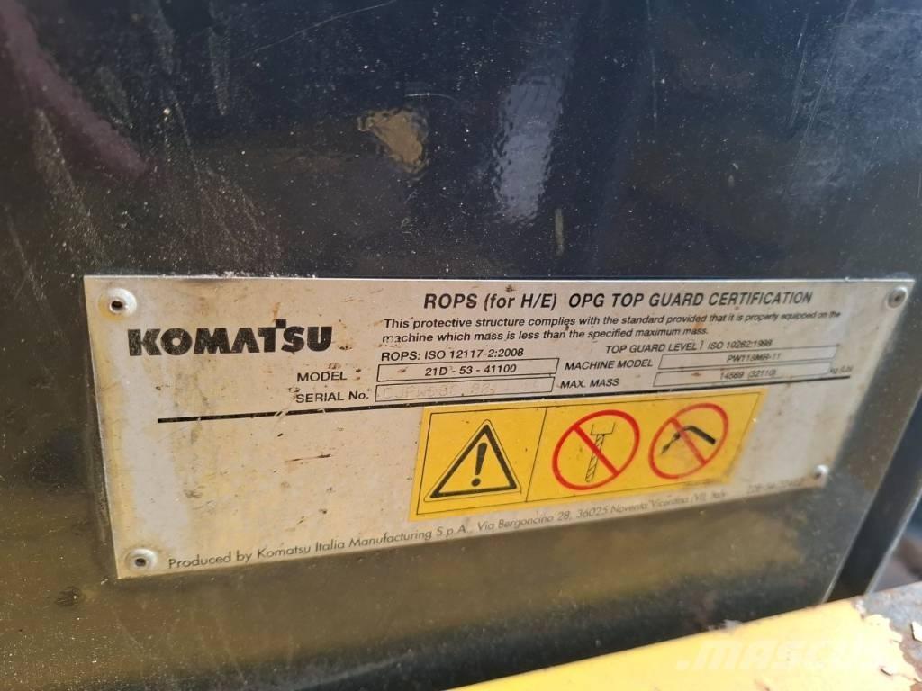 Komatsu PW 118MR-11 Колесни екскаватори