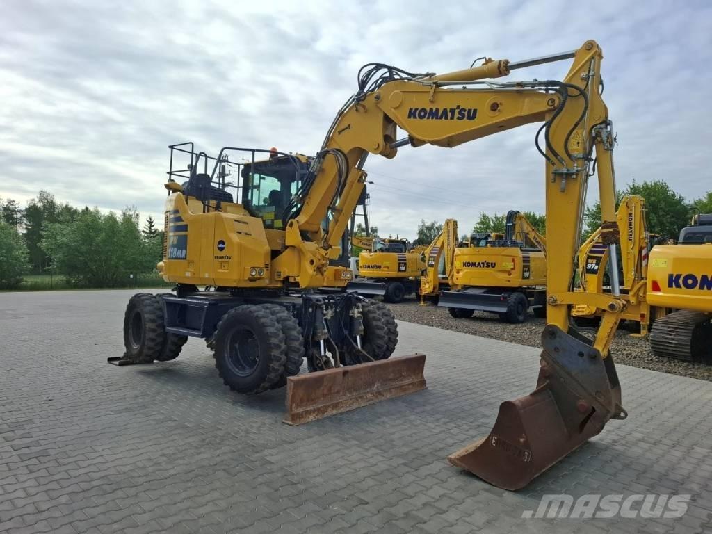 Komatsu PW 118MR-11 Колесни екскаватори