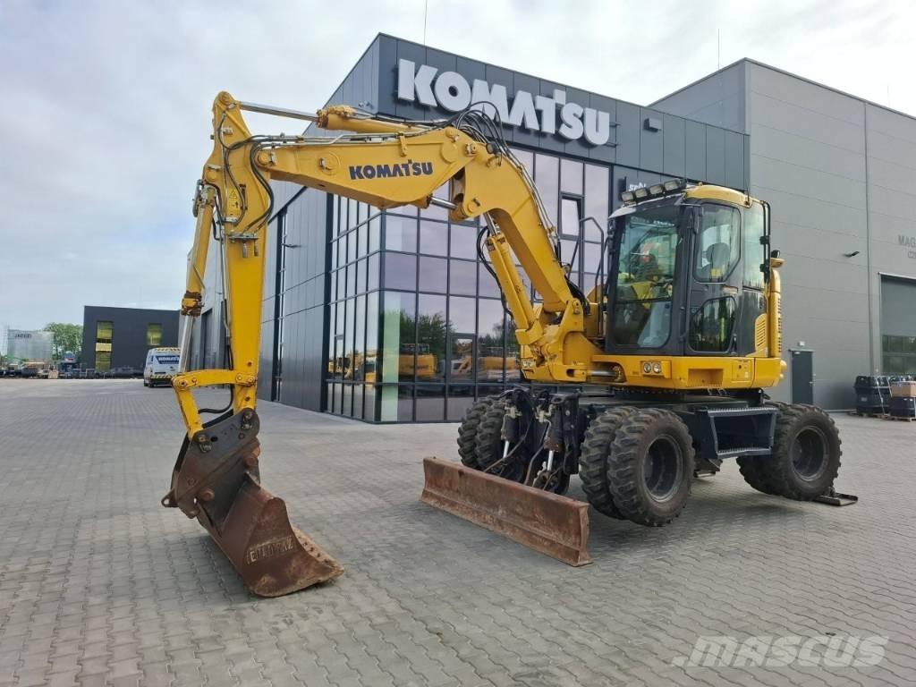 Komatsu PW 118MR-11 Колесни екскаватори