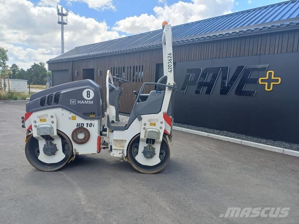 Hamm HD 10i VV Двойни барабанни ролки
