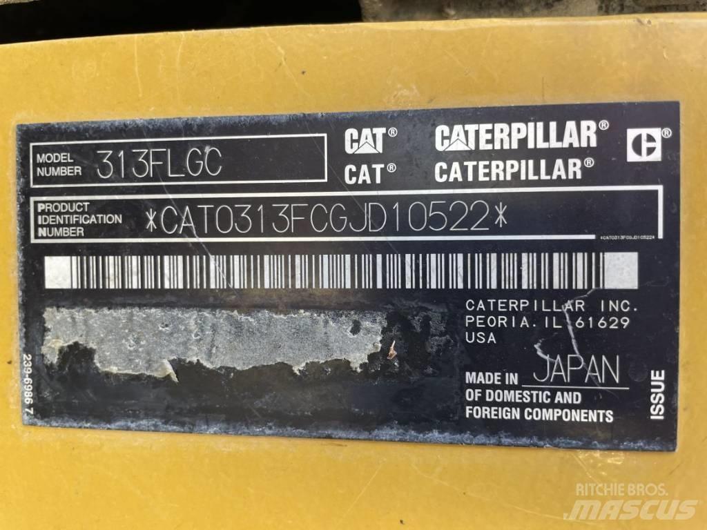 CAT 313 F LGC Верижен екскаватор