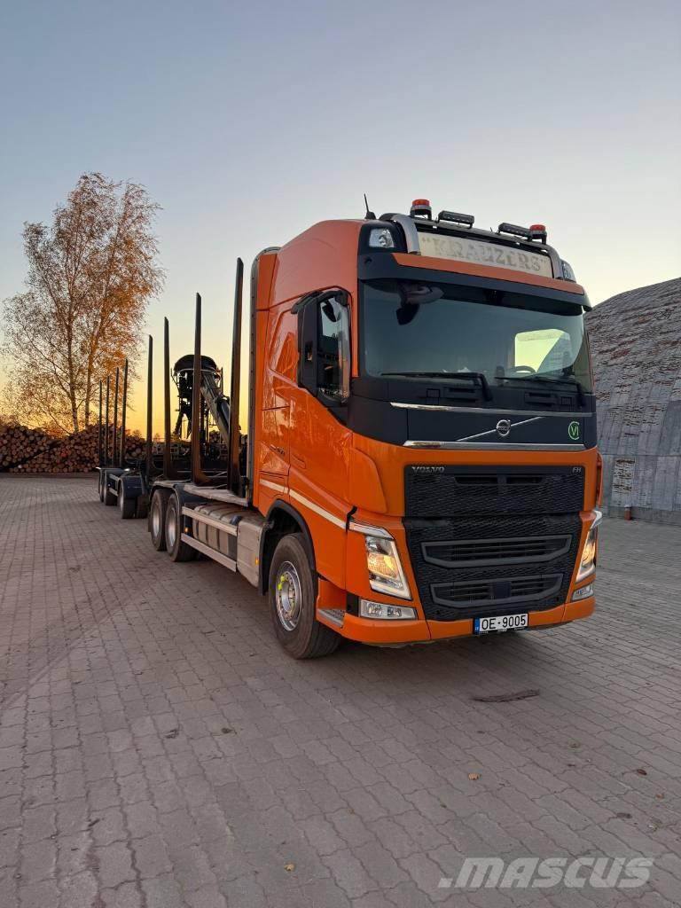 Volvo FH 650 За превоз на дървени трупи