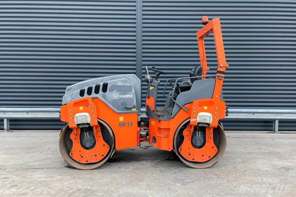 Hamm HD 13 VV Двойни барабанни ролки
