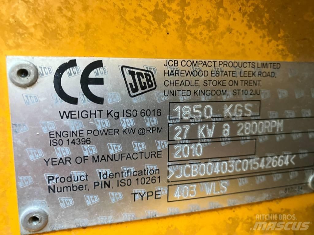 JCB 403 Многофункционални товарачи
