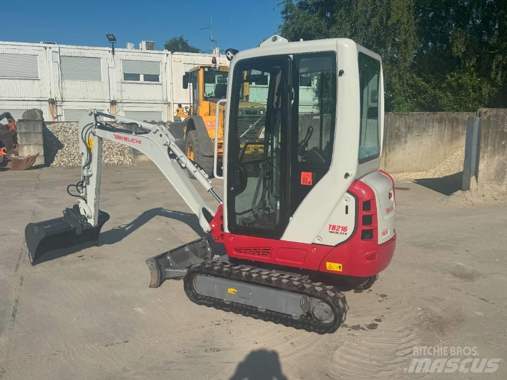 Takeuchi TB 216 Мини екскаватори < 7 т
