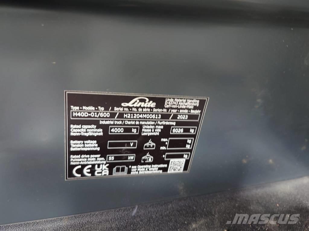Linde H40D/600/1204 Дизелови камиони