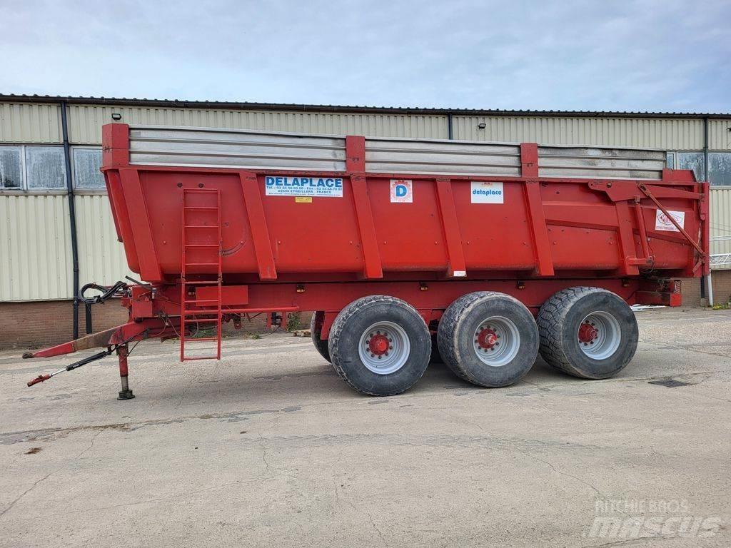 Delaplace 33 ton Ремаркета самосвални
