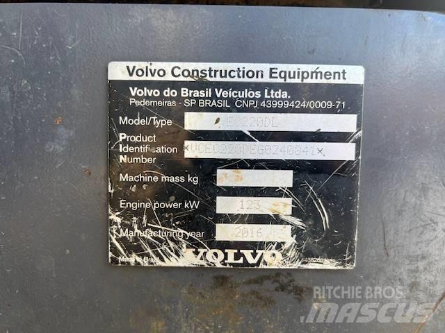 Volvo EC 220 DL Верижен екскаватор