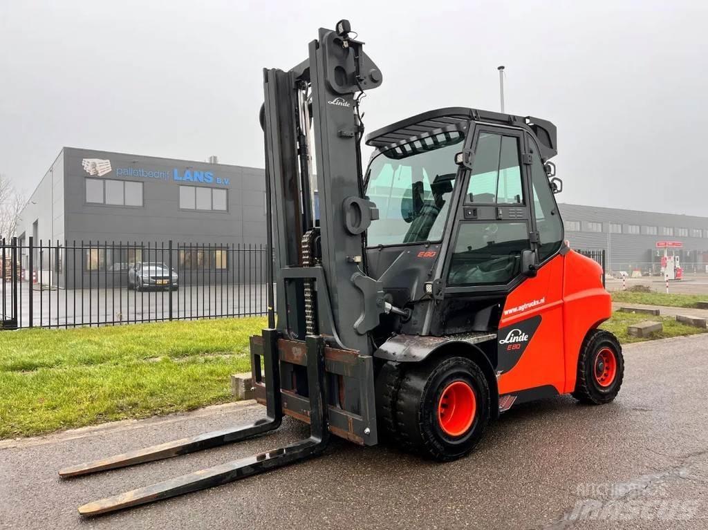 Linde E80-01/900 Електрически вилични кари-повдигачи