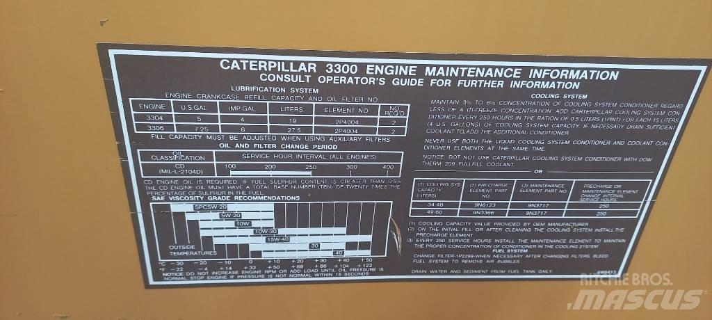 CAT 3306 Дизелови генератори

