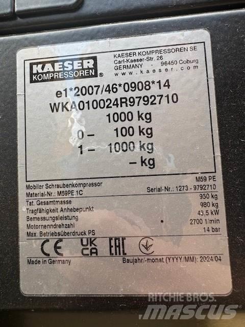 Kaeser M59PE Компресори