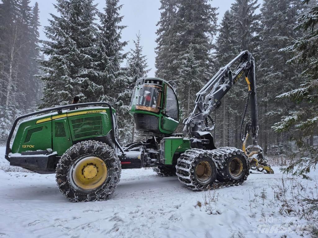 John Deere 1270E Харвестери