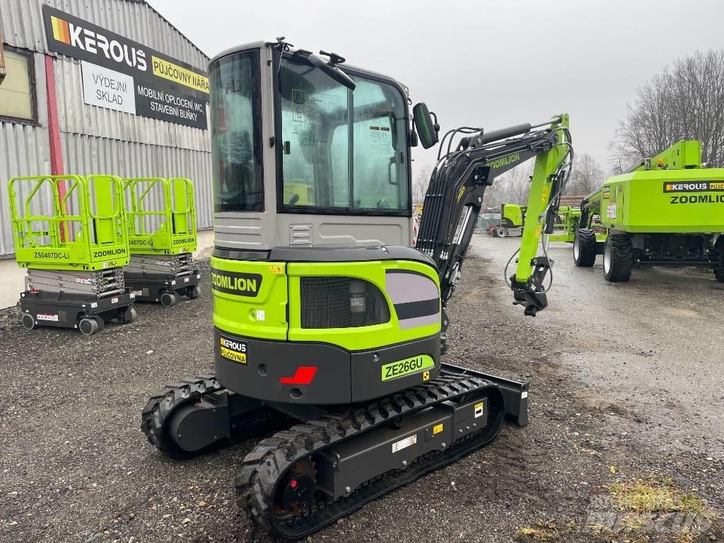 Zoomlion ZE 26 GU Мини екскаватори < 7 т